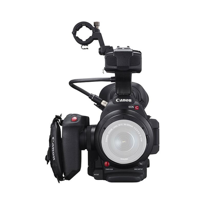 camera co id canon eos c100 mark ii cinema eos camcorder hitam