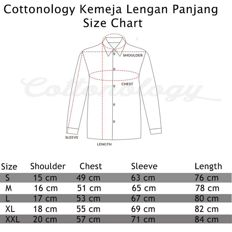 Jual Cottonology Lewin Long Dark Shirt Pria Brown Online Harga