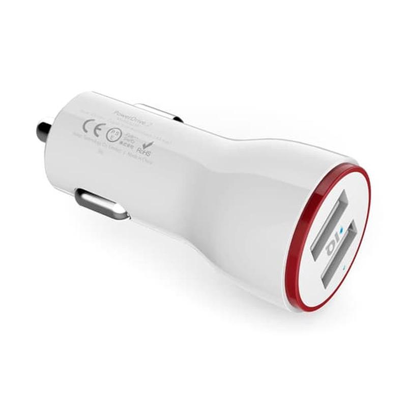 Jual Anker A2310h21 Powerdrive 2 Dual Port Car Charger 24 W
