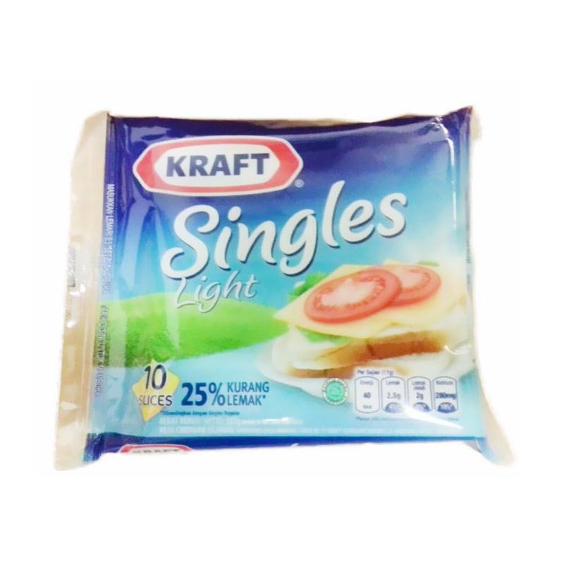 Jual KRAFT Singles Light Keju [10 Slice/ 200 g] di Seller ...