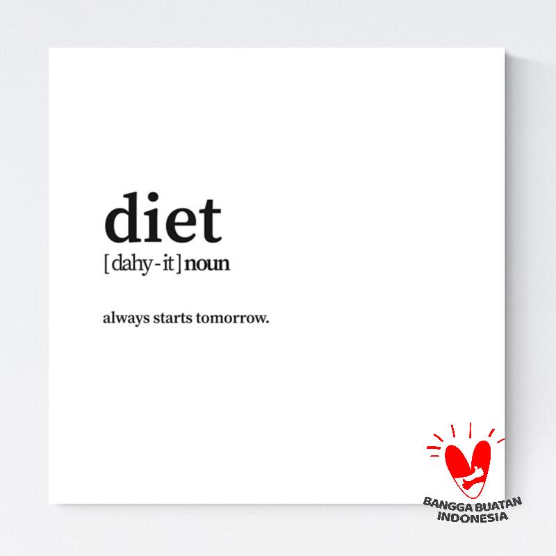 Jual Good Hope Official Diet Wall Decor Online Mei 2020 Blibli Com