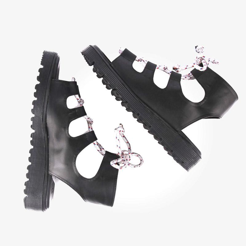 Jual Fav Shoes Gladian Tali Simpel Sepatu Sandal Platform Wanita Online Oktober 2020 Blibli Com