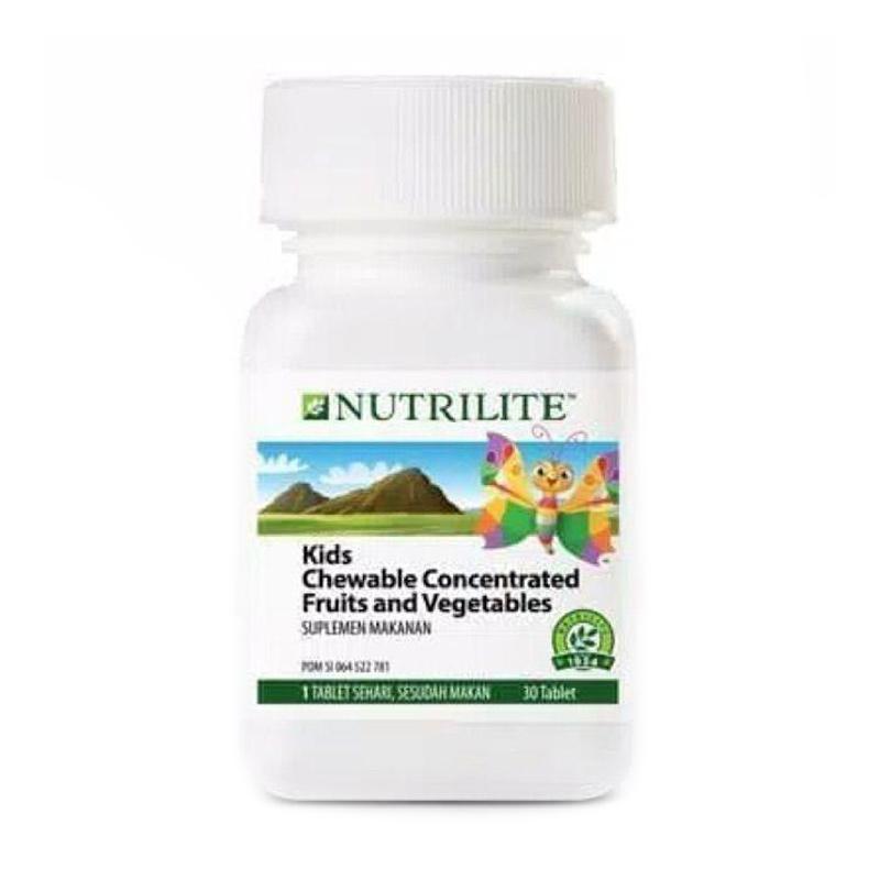 Jual Nutrilite Kids Chewable Concentrated Fruits Vegetables Suplemen Kesehatan Online November 2020 Blibli