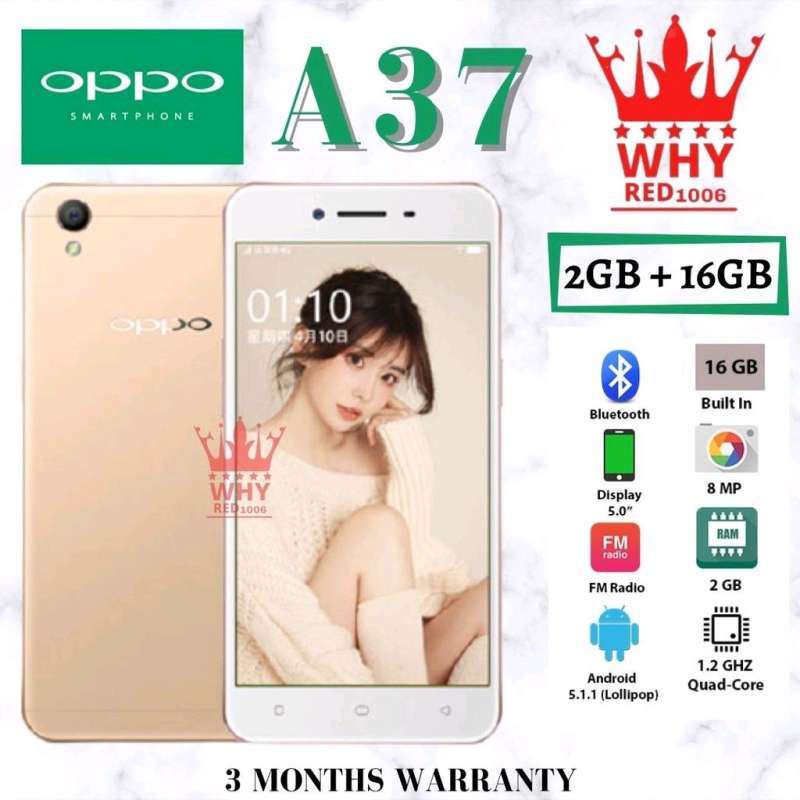 Jual OPPO A37 RAM 2gb 16gb Baru Di Seller Rayastore1 Rahong, Kab