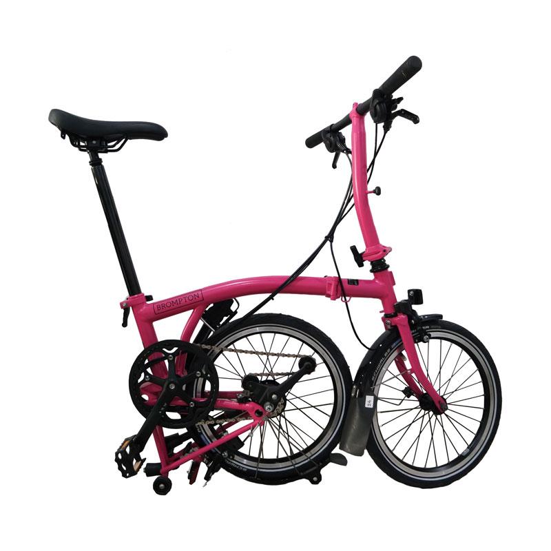 Brompton pink sales black edition