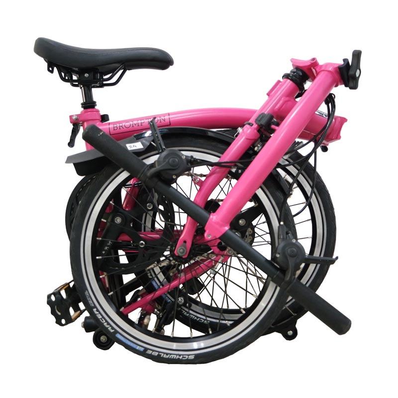 Brompton pink black edition new arrivals