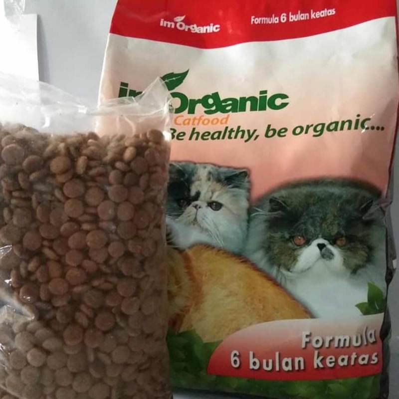 Jual Im Organic Formula Makanan Kucing Repack 1 Kg 6 Bulan