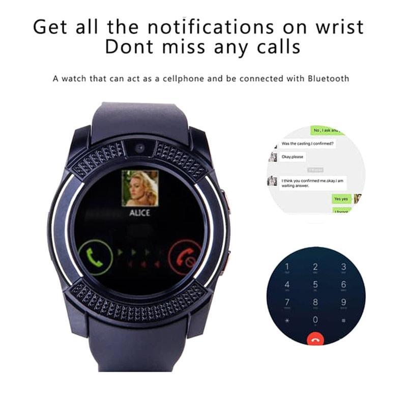 4connect v8 smartwatch clearance