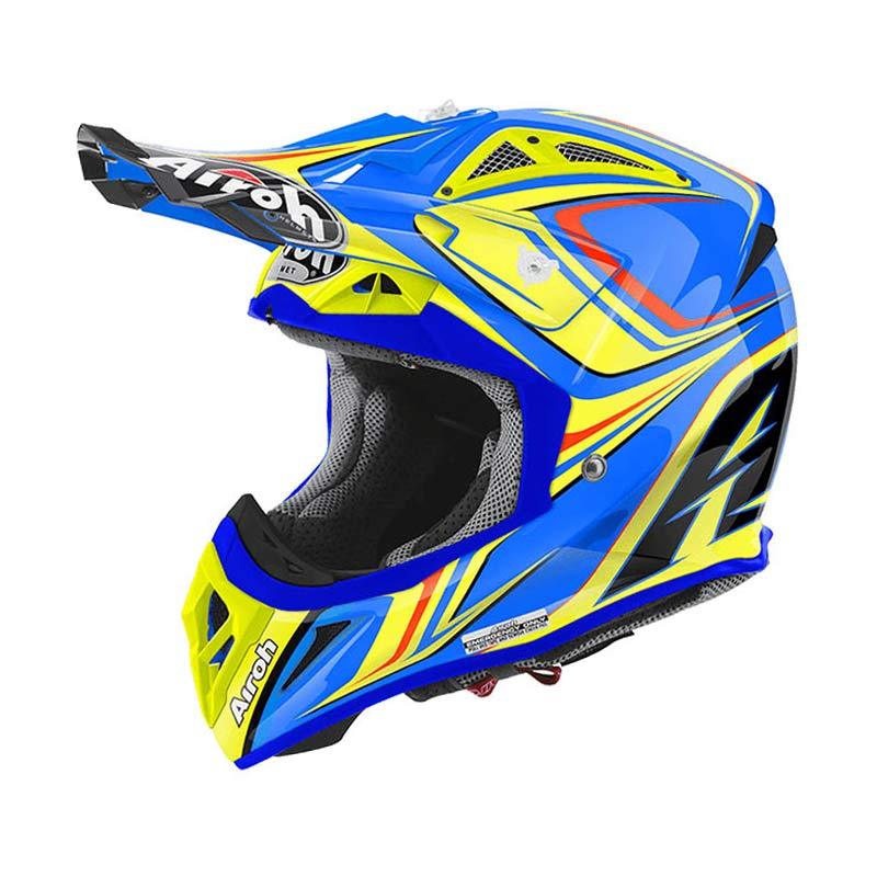 Jual Airoh Aviator Carbon Kevlar Helm Cross Murah Februari 2020