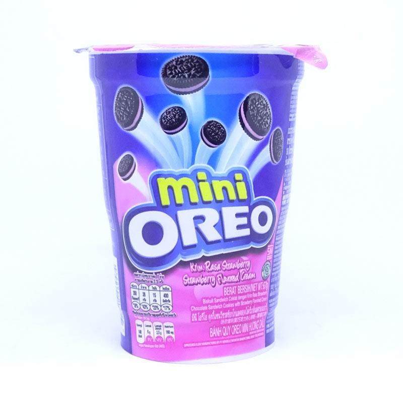 Jual Oreo Mini Strawberry Cream Cup 67g Online Oktober 2020 Blibli Com