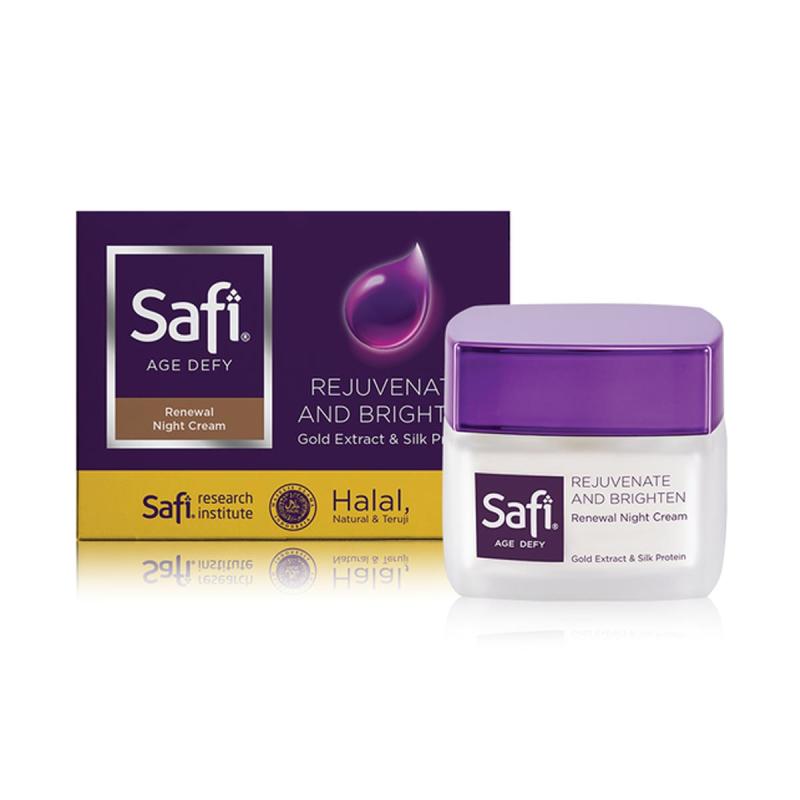 safi night moisturizer