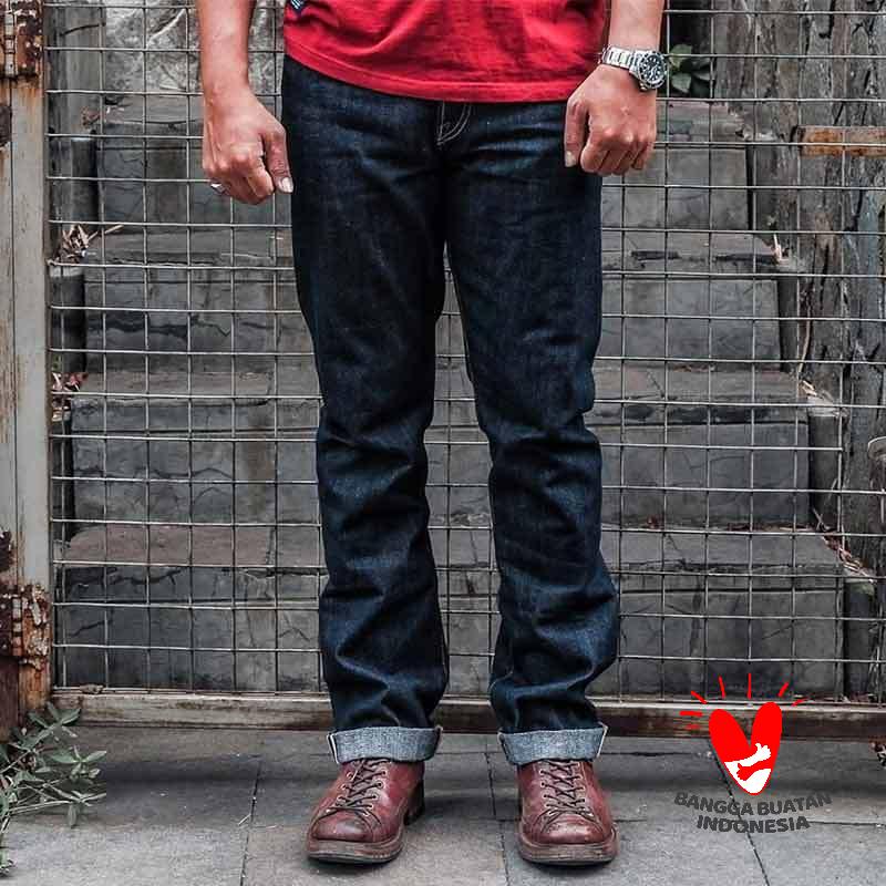 Jual Nbdn Denim Koinu Hachiko 66 Deep Indigo Double Selvedge 14 75