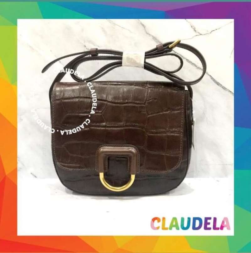 Jual Flash Sale Fossil Stella Crossbody In Croc embossed Brown Di Seller Claudela Pluit Kota Jakarta Utara Blibli