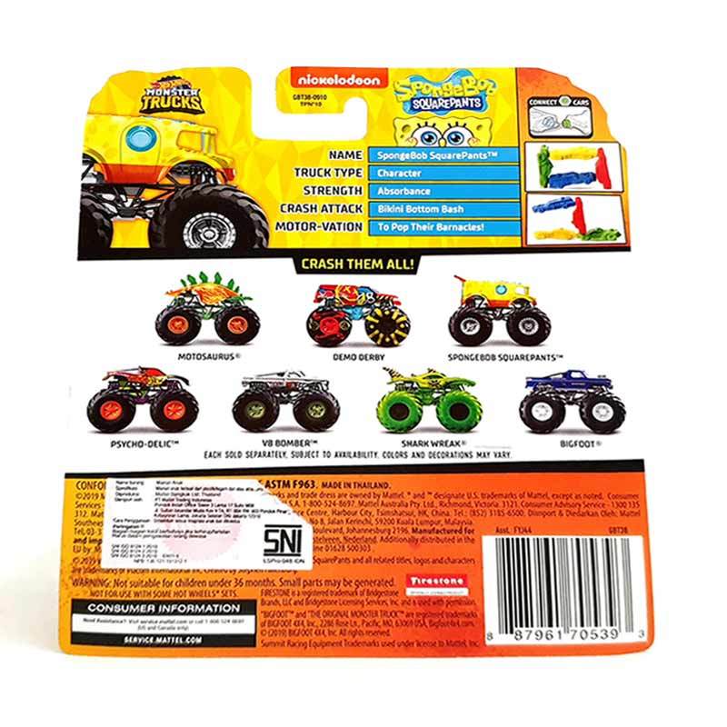 spongebob hot wheels