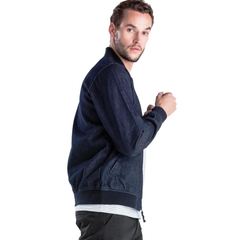 Jual Levi s Baker Baker Denim Rinse Bomber Jacket Pria 23594 0018