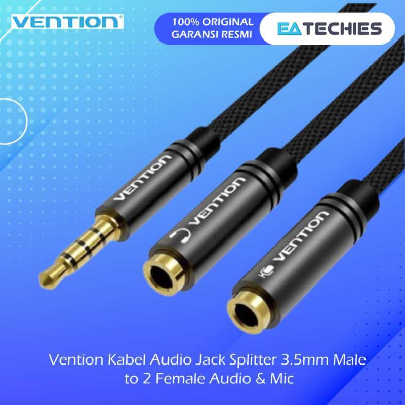 Vention Kabel Audio Jack Splitter 3.5mm 