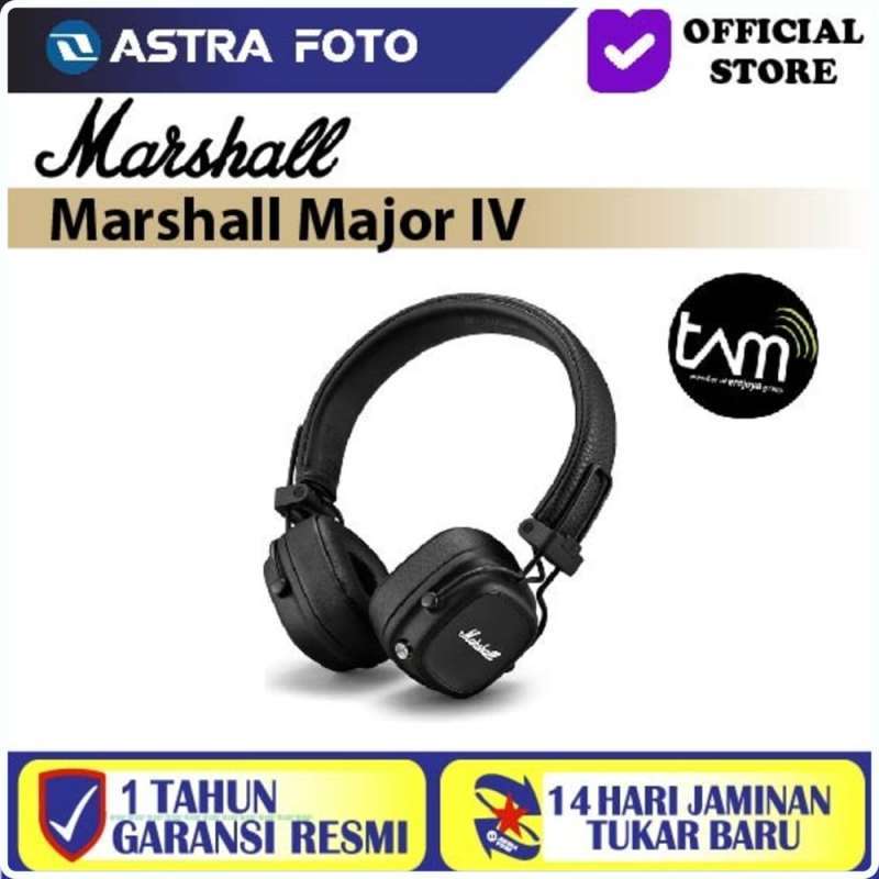 Jual Marshall Major Iv Wireless Headphone Bluetooth Headset - Major 4 Kode  064 di Seller Cakradenta Agung - Kota Jakarta Pusat, DKI Jakarta | Blibli