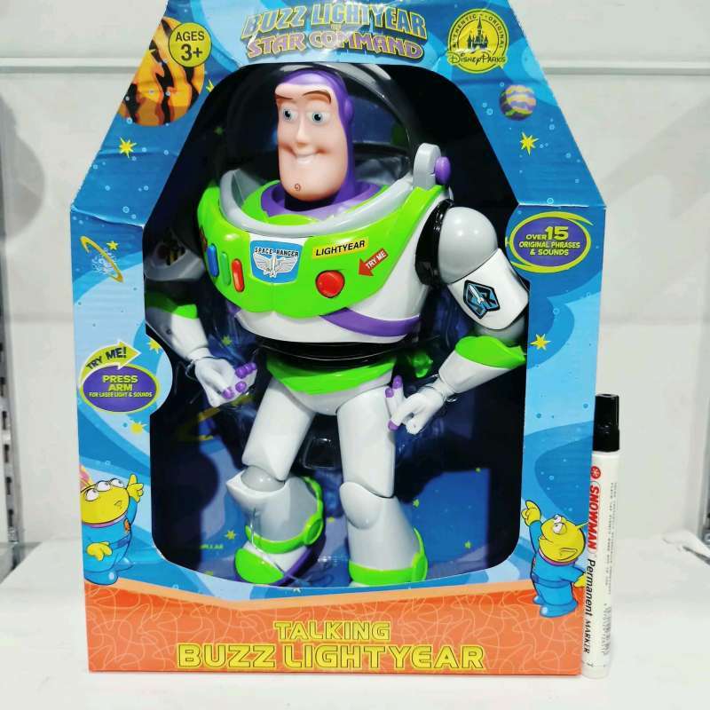 Jual mainan action figure talking buzz lightyear toy story tinggi