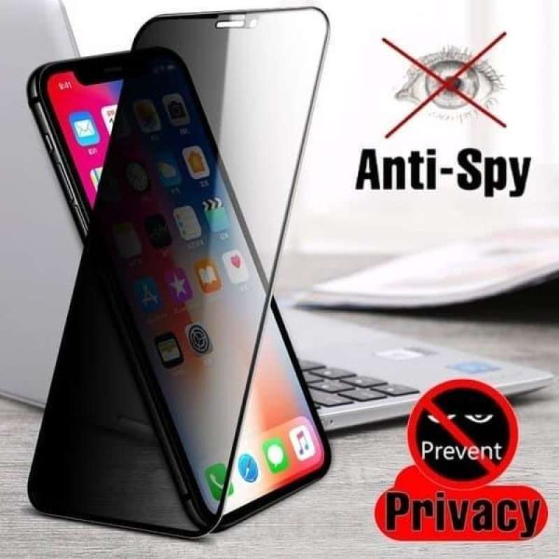 Anti Spy Iphone X Screen Protectors Anti Silau IPHONE X Tempered