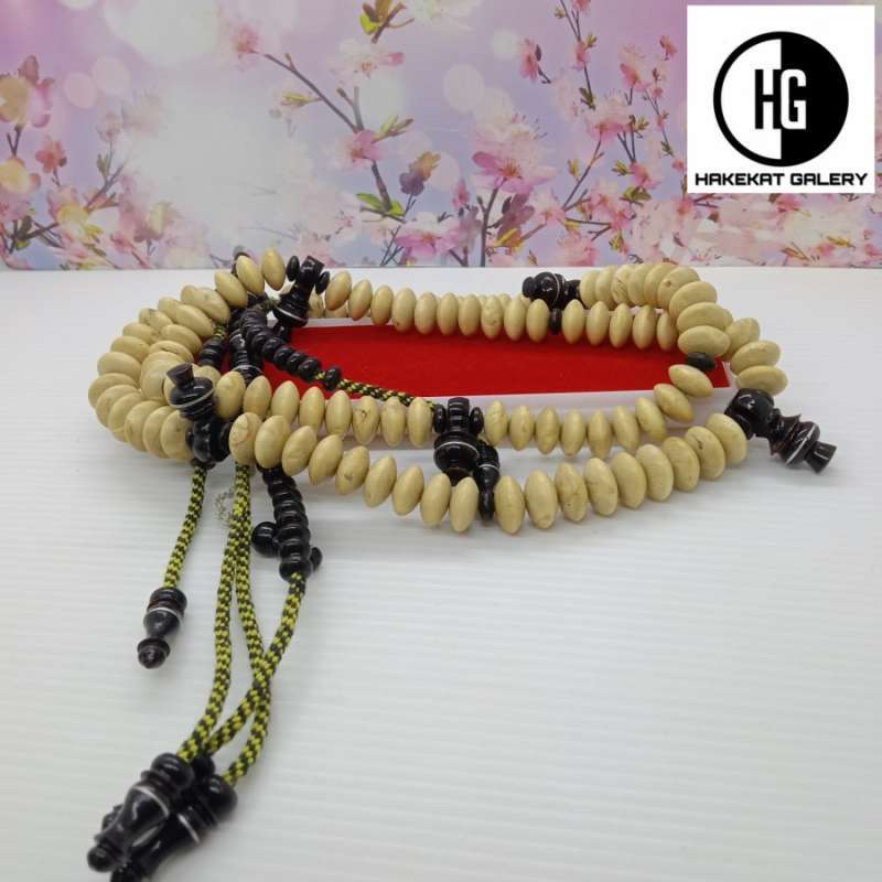 tasbih tijani kayu kemuning souvernir termurah E86