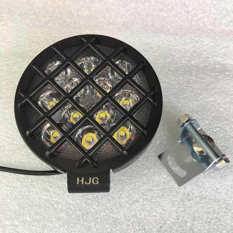 hjg 12 mata led jaring lampu tembak mobil 12v