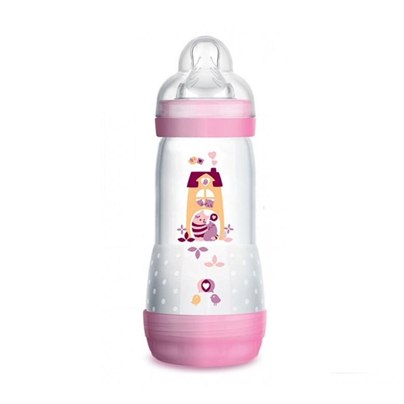 Jual Mam Botol Anti-colic 260ml Baby Bottle Pink Di Seller
