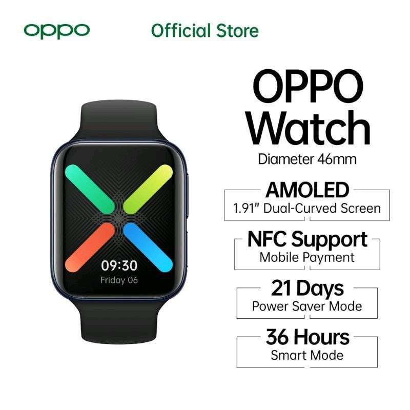 Promo Oppo Watch 46mm WiFi ORIGINAL 100 