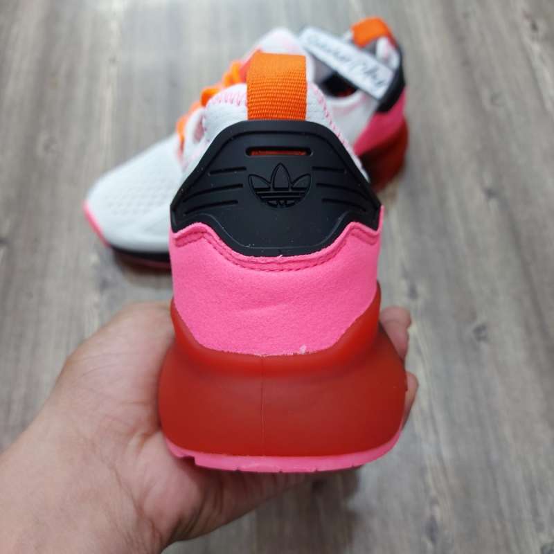 Promo Adidas ZX 2K White Neon Red Black 