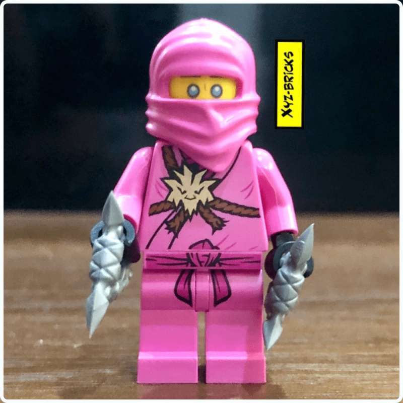 Jual Lego Njo561 Ninjago Avatar Pink Zane Minifigure With Weapon