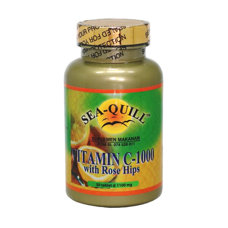 Promo Sea Quill Vit C 1000 With Rose Hips Multivitamin 50 Tablet Di Seller Blibli Com Kota Jakarta Timur Dki Jakarta Blibli