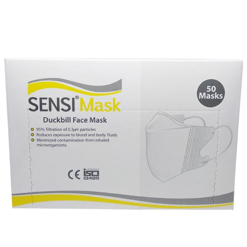 Jual Sensimask 3ply Duckbill Face Mask 50 Masker Sensi Medis Online Desember 2020 Blibli