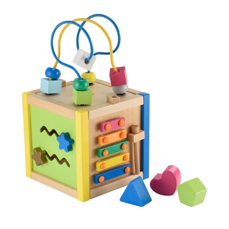 Jual ELC wooden activity cube di Seller Mothercare Cipeucang