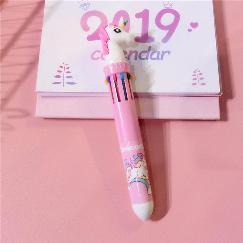 Jual Iit 5 Cute Cartoon Unicorn Ballpoint 0 38 Mm 10 Colors Online Juni 2020 Blibli Com