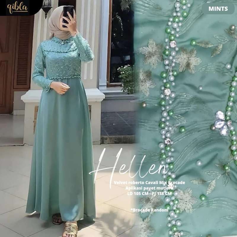 Gown pesta modern top
