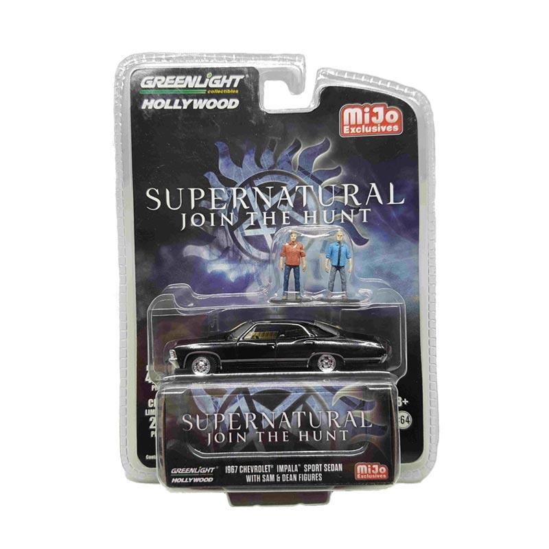 Greenlight Supernatural Join The Hunt 1967 Chevrolet Impala Sport Sedan Chase Contemporary Manufacture Toys Hobbies
