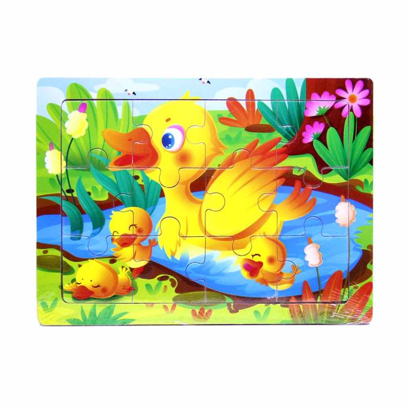 Jual Yilibao Pk392 Bebek Puzzle Jigsaw Kayu Mainan Edukasi Anak 12 Pcs 4 X 3 Cm Online September 2020 Blibli Com