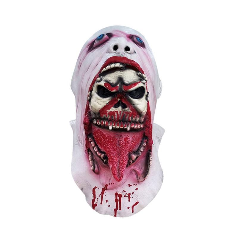 Promo Bluelans Melting Face Latex Adult Bloody Zombie Mask Halloween Scary 2 Di Seller Bluelans China Blibli