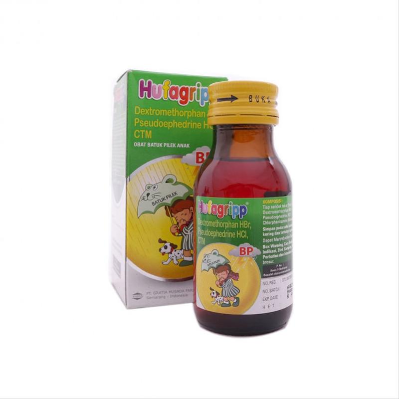 Jual Hufagripp Sirup Batuk Pilek Hijau 60 Ml Murah Mei 2021 Blibli