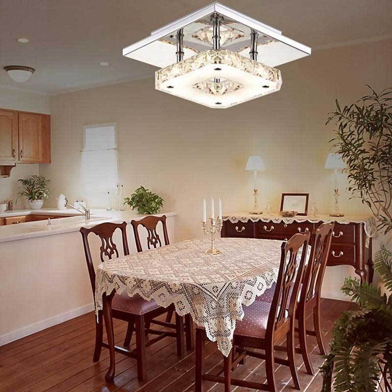 Best Indoor Ceiling Light Led Crystal Light Modern Led Living Restaurant Home Decoration Ceiling Light