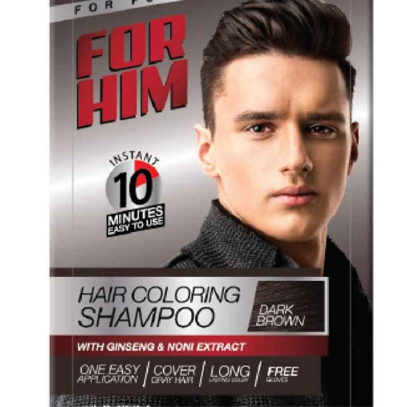 Jual Miranda For Him Hair Coloring Shampoo Dark Brown 30 Ml Online September 2020 Blibli Com