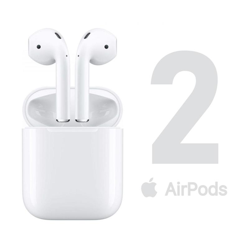 Promo Apple Airpods 2 (2019) Tanpa Wireless Charger - GARANSI RESMI 1 TAHUN  di Seller GRENPEEL OFFICIAL STORE - Kota Jakarta Pusat, DKI Jakarta | Blibli