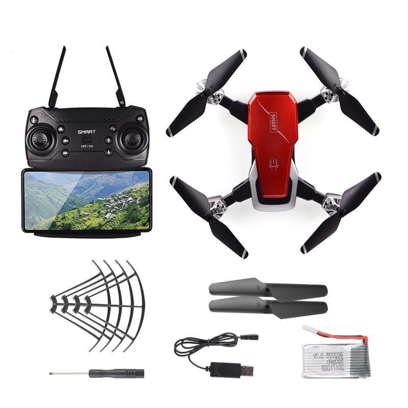 Professional intelligent folding drones wifi fpv fixed clearance high hd camera stable gimbal headless mode quadcopter
