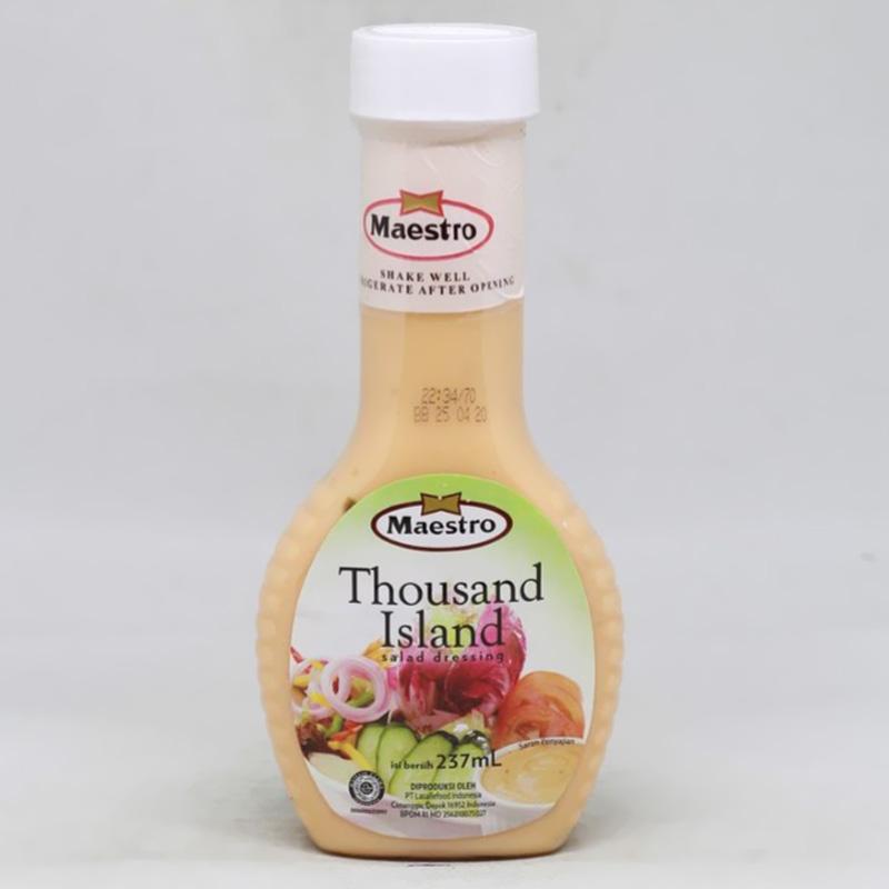 Jual Maestro Thousand Island Salad Dressing 237 Ml Online
