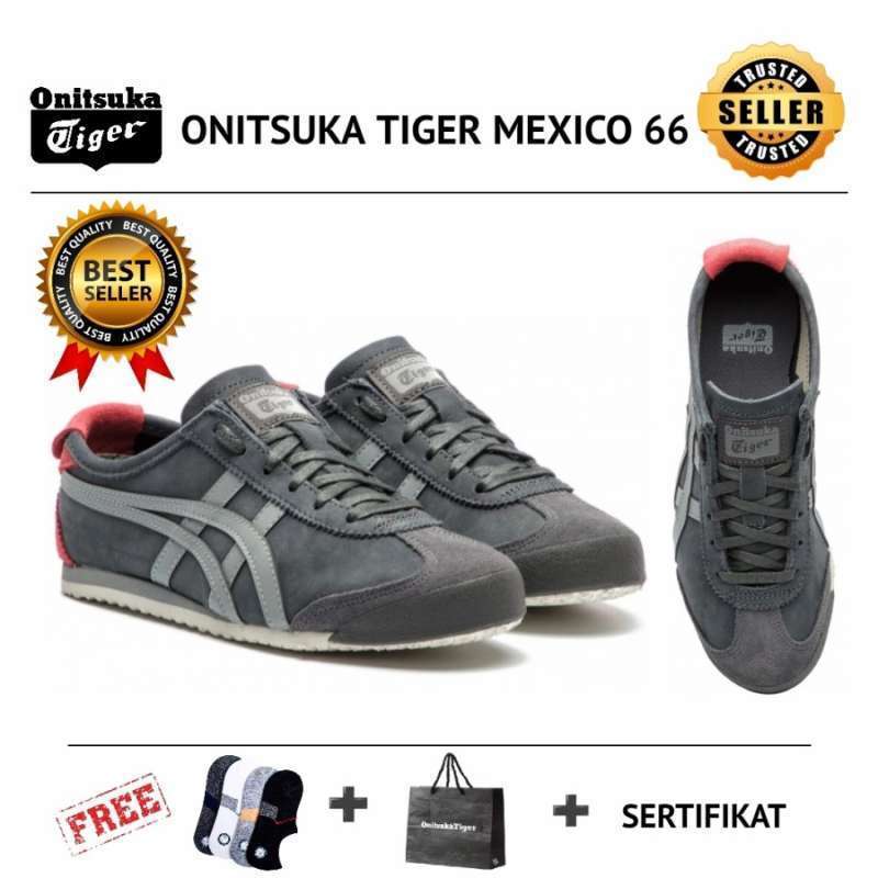 Promo Sepatu Onitsuka tiger original mexico 66 greystone - 40 Diskon 65% di  Seller Welcome To Store - Cilandak Timur, Kota Jakarta Selatan | Blibli