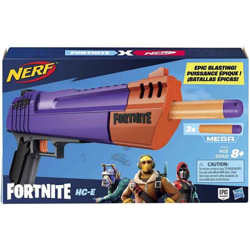 Jual Pre Order Nerf Fortnite Hc E Blaster Mainan Anak Murah - lil dinos daycareworking on stairs roblox