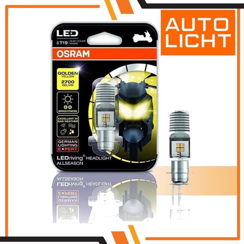 Jual Lampu Utama Motor Led T19 H6 M5 K1 Kuning 7735ye Osram Online Agustus 2020 Blibli Com