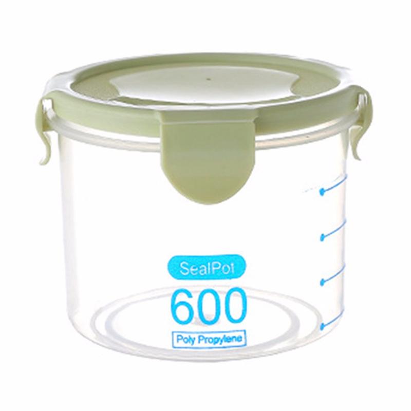 Jual H Ikea Transparent Plastic Sealed Cans Refrigerator Kitchen Grain Food Storage Box Plastic Containers With Lid 600 800 1000 Ml Online September 2020 Blibli Com