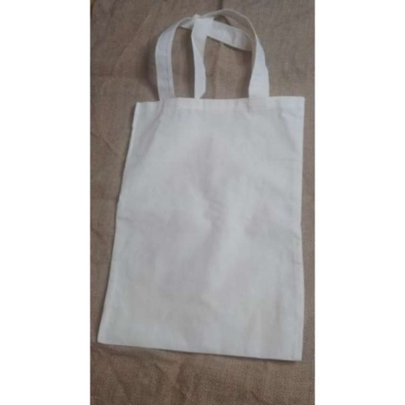 Harga tote bag blacu polos online