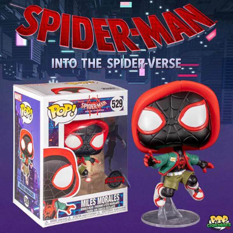 Jual Funko Pop Marvel Spider Man Into The Spider Verse Miles