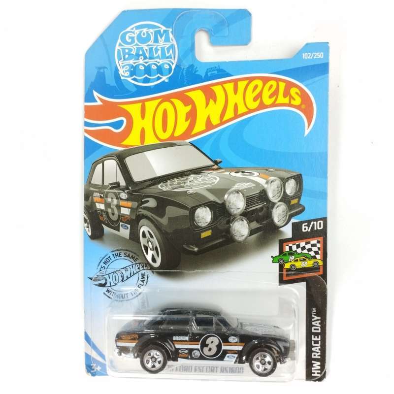 Hot wheels 70 ford escort rs1600 gumball hotsell